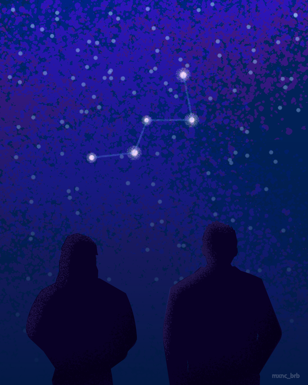 Starry night Montpellier