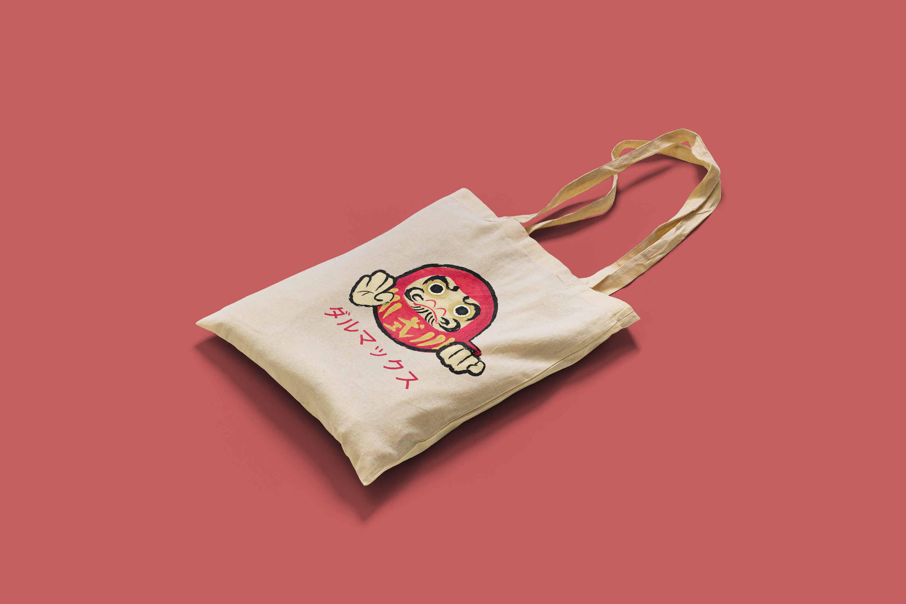 Tote bag Daruma
